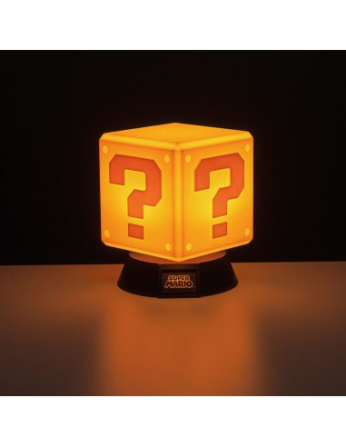 Oferta - PALADONE  Lampara 3d question block super mario bros nintendo