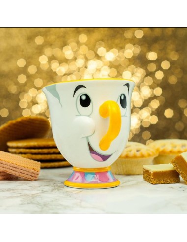 Mejor Precio en PALADONE  Taza desayuno chip la bella y la bestia