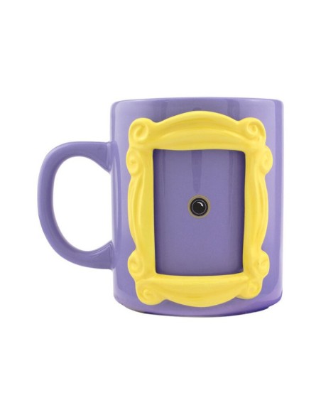Oferta - PALADONE  Taza desayuno Friends Marco amarillo