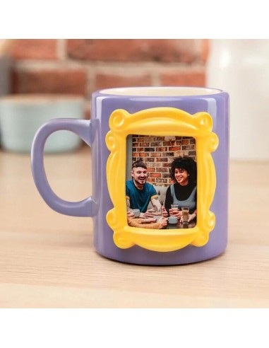 Oferta - PALADONE  Taza desayuno Friends Marco amarillo