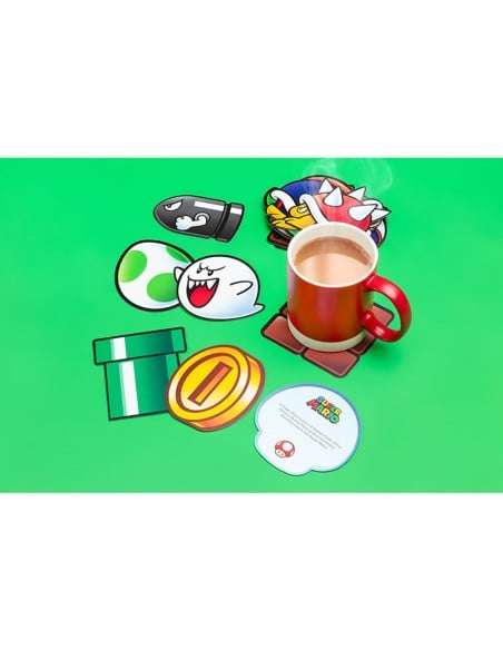 Comprar PALADONE  Posavasos Super Mario divertidos 20 diseños