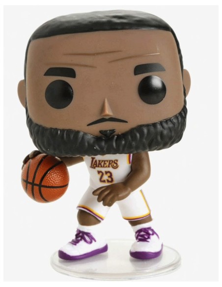 Comprar FUNKO  Figura pop nba lakers lebron james white uniform