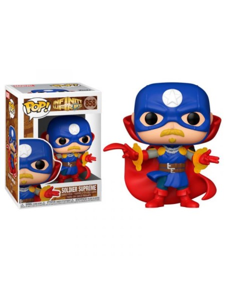 Comprar FUNKO  Figura pop marvel infinity warps soldier supreme