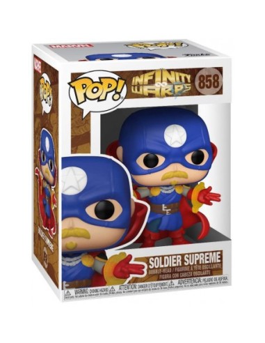 Comprar FUNKO  Figura pop marvel infinity warps soldier supreme