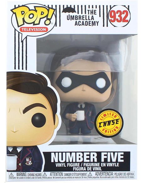 Compra FUNKO Number Five Chase Edition The Umbrella Academy Pop! Vinyl Figure en Kiwiku