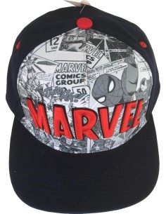 Comprar Marvel 2200002236 Gorra visera plana marvel, Color Negra, Talla 58 CM 2
