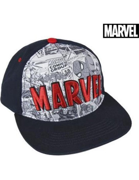 Comprar Marvel 2200002236 Gorra visera plana marvel, Color Negra, Talla 58 CM