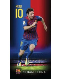 Toalla fc barcelona messi...