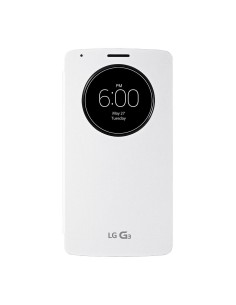 Kiwiku.com: LG G030G30W1 - Funda tapa con ventana para LG G3, blanco - Electrónica