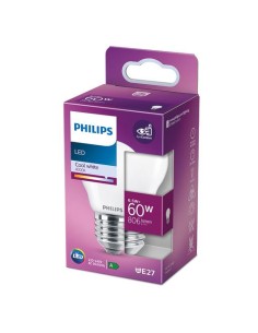 Ofertón Philips S7907785 Bombilla led philips esférico 4,5 x 7,8 cm e27 e 6,5 w 806 lm (4000 k) 2