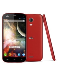Wiko Darkmoon - Smartphone libre de 4.7 (Dual SIM, Quad Core de 1.3 GHz, 1 GB de RAM, 4 GB, cámara de 8 MP, Android 4.2) rojo: W