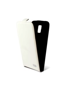 Kiwiku.com: Ksix B8525FU90B - Funda con tapa para Galaxy S5 G900, blanco - Electrónica