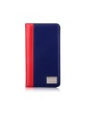 Funda folio aston martin piel para galaxy s5 azul y roja