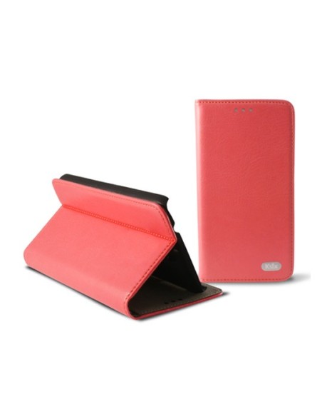 Ksix B8525FU20F - Funda folio con función soporte para Samsung Galaxy S5 G900, fucsia - Electrónica - Kiwiku.com