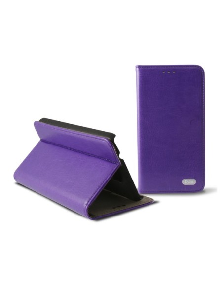 Ksix B8525FU20PR - Funda folio con función soporte para Samsung Galaxy S5 G900, púrpura - Electrónica - Kiwiku.com