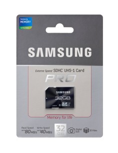Memoria sd 32gb samsung pro class 10 80mb/s mb-sgbgb/eu 2