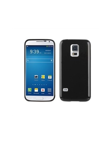 Kiwiku.com: Muvit MUSKI0327 - Funda minigel para Samsung Galaxy S5 Mini, negro - Electrónica