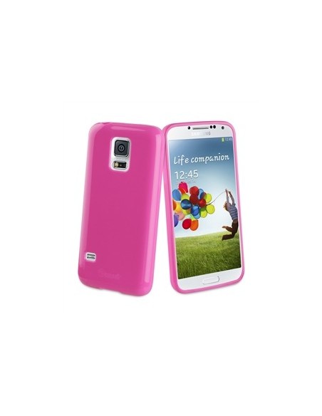 Kiwiku.com: Muvit MUSKI0362 - Funda minigel para Samsung Galaxy S5 Mini, rosa - Electrónica