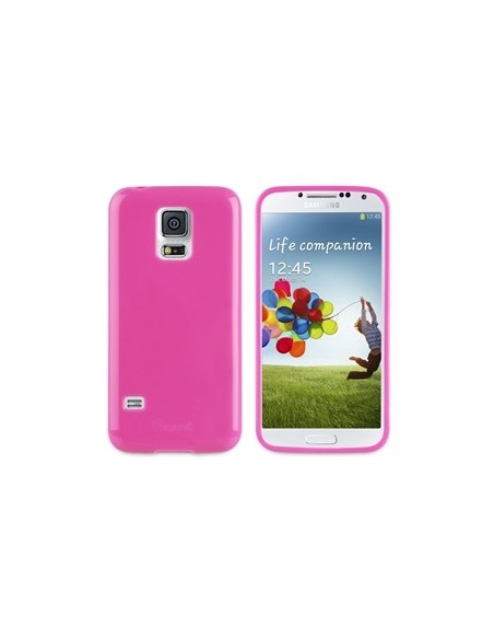 Kiwiku.com: Muvit MUSKI0362 - Funda minigel para Samsung Galaxy S5 Mini, rosa - Electrónica