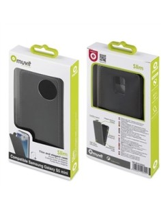 Muvit MUSLI0565 - Funda slim + protector de pantalla para Samsung Galaxy S5 Mini, negro - Electrónica - Kiwiku.com 2