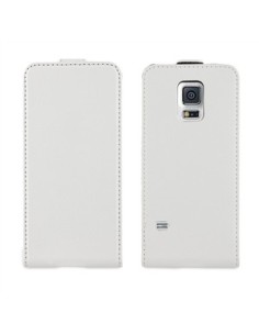 Kiwiku.com: Muvit MUSLI0566 - Funda slim + protector de pantalla para Samsung Galaxy S5 Mini, blanco - Electrónica 2