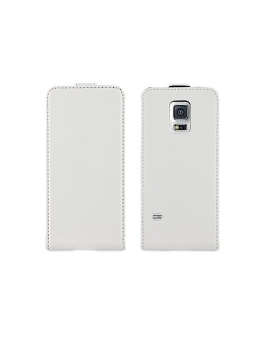 Kiwiku.com: Muvit MUSLI0566 - Funda slim + protector de pantalla para Samsung Galaxy S5 Mini, blanco - Electrónica