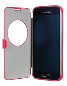 funda circle view rosa samsung galaxy s5 mini anymode 2
