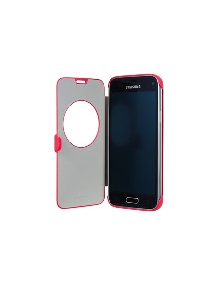 funda circle view rosa samsung galaxy s5 mini anymode