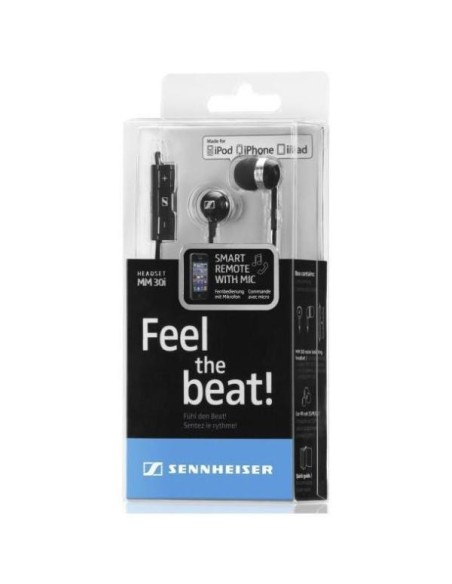 Sennheiser MM 30 i - Auriculares in-ear, negro: Kiwiku.com: Electrónica