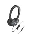 Sennheiser hd 218i - auriculares de diadema abiertos (control remoto integrado), negro