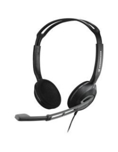 Sennheiser PC 230 - Auriculares de diadema abiertos (con micrófono, reducción de ruido), negro: Sennheiser: Kiwiku.com: Electrón