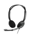 Sennheiser pc 230 - auriculares de diadema abiertos (con micrófono, reducción de ruido), negro