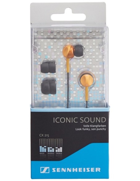 Sennheiser 505442 - Auriculares in-ear, naranja: Kiwiku.com: Electrónica
