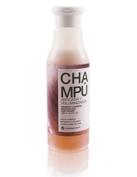 EBERS Champu Anticaida Voluminizador 250 Ml Ginseng, Romero & Aciano