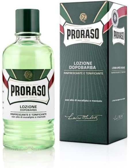 proraso_proraso_after_shave_refrescante_bálsamo_facial_con_aceite_de_eucalipto_y_mentol_400ml_8004395001248_oferta