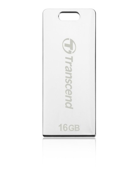 Transcend JetFlash T3 - Memoria USB de 16 GB, color plateado