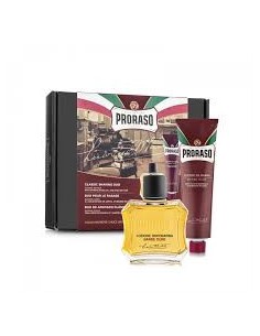 Proraso Pack Duo Barbas Duras Crema de Afeitar Loción 250ml