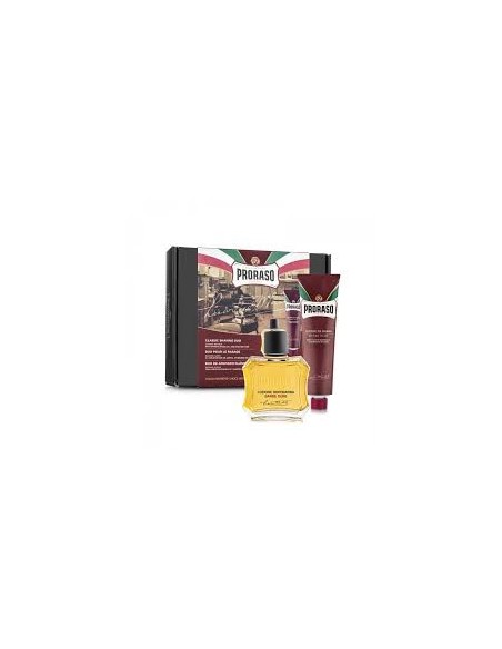 Proraso Pack Duo Barbas Duras Crema de Afeitar Loción 250ml