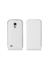 Funda slim blanca + protector pantalla samsung galaxy s4 mini muvit
