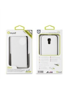 Muvit MUSLI0263 - Funda slim + protector de pantalla para Samsung Galaxy S4 Mini, blanco - Electrónica - Kiwiku.com 2