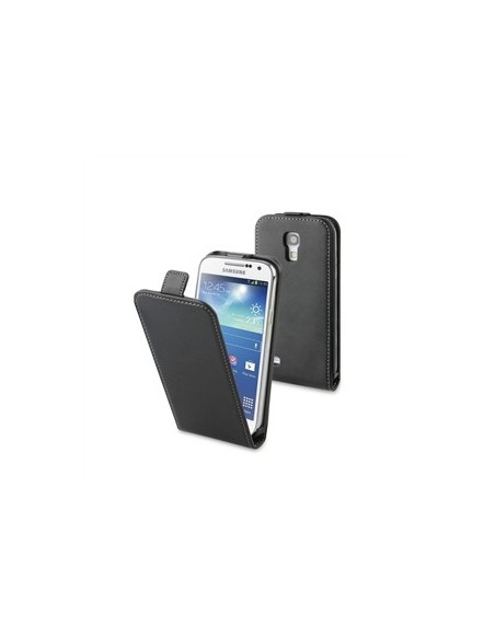 funda slim negra + protector pantalla samsung galaxy s4 mini muvit