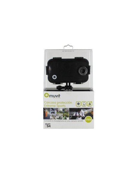 funda deporte extremo samsung galaxy s4 i9500 + pack soportes: para pecho, tabla de surf, manillar,