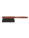 Eurostil Barbero Cepillo de Cuello Puas Pulidas Mango Madera 1 Unidad