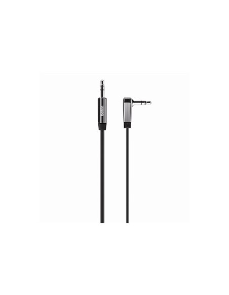 Belkin BEAV1012803BLK - Cable de conector Jack (0.9 metros, 3.5 mm, plano), negro: Belkin: Kiwiku.com: Electrónica