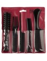 Eurostil Estuche Profes.4 Peines y Esqueleto