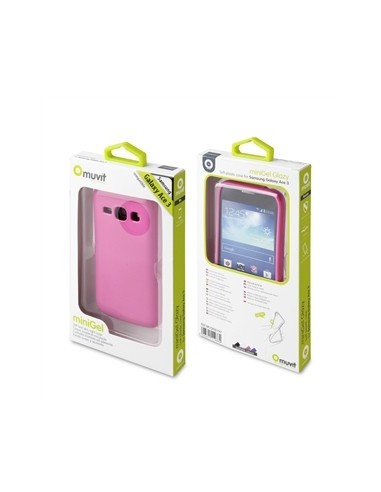 funda minigel rosa samsung galaxy ace 3 s7270 muvit