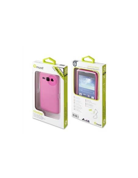 funda minigel rosa samsung galaxy ace 3 s7270 muvit