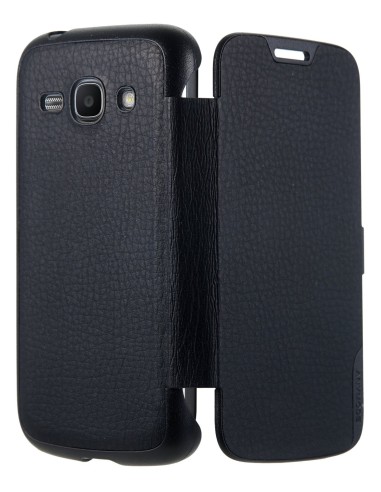 funda folio negra galaxy ace 3 samsung anymode (tapa)