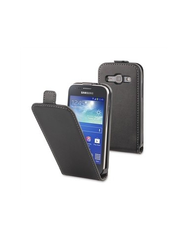 funda slim negra + protector pantalla samsung galaxy ace 3 s7270 muvit