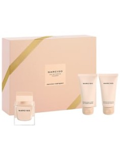 Narciso Rodriguez Narciso Poudree Gift Set 50ml Eau de Parfum + 50ml Shower Gel + 50ml Body Lotion